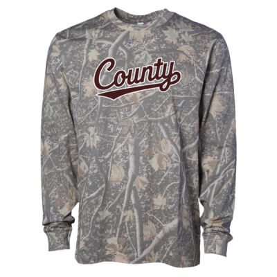 Maroon and White - Unisex Premium Long Sleeve T-Shirt Thumbnail